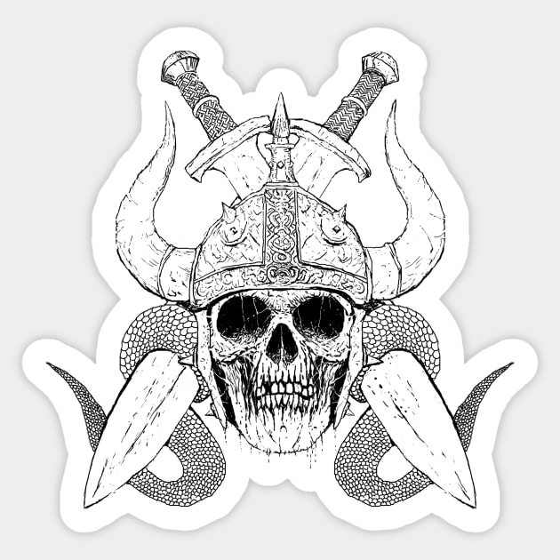 Sword and Sorcery Sticker by Affiliate_abigor_artwork